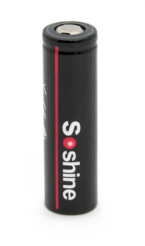 Акумулятор 14500/AA Li-Ion Soshine 14500-3.7-900 Industrial, 900mAh, 1.8A, 4.2/3.7/2.8V, Black