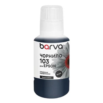 Чернила Barva Epson 103 140 мл, OneKey, black, special (E103-695e)