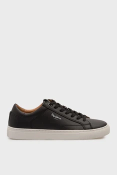 Чоловічі чорні снікерси JOE BASIC Pepe Jeans 41 PMS00048