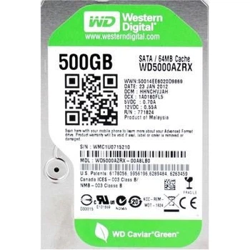 Жесткий диск 3.5" 500Gb WD (WD5000AZRX)