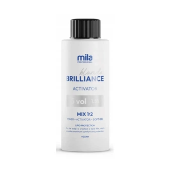 Активатор для тонирования волос Mila Professional Blonde Brilliance 1,5%, 120 мл