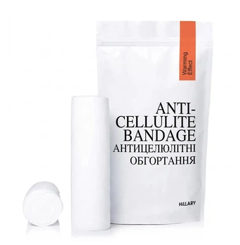 Антицеллюлитные обертывания с разогревающим эффектом Hillary Anti-cellulite Bandage Warming Effect