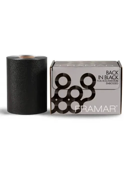 Фольга тиснена Back in Black 98 м х 12,5 см черная