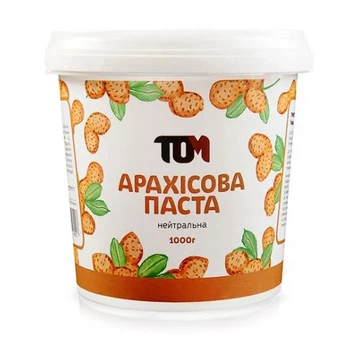 Арахісова паста TOM класична 1 кг