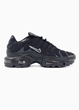 Кросівки чоловічі Air Max TN Plus Black/White Logo 41(26см) ( nik-0496)