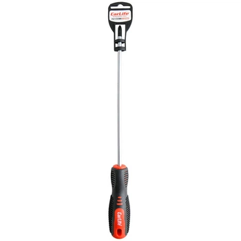 Викрутка Carlife хрестова PH2x200mm, Cr-V 6150 (12/180шт.)
