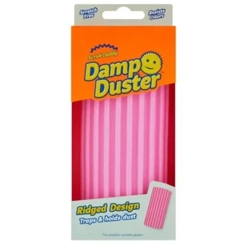 Губка для збирання Scrub Daddy Damp Duster Для пилу Рожева