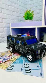 Сейф для грошей та монет у вигляді великого авто