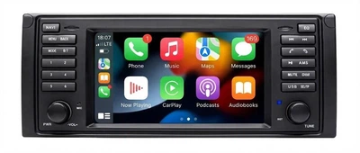 Штатна магнітола CARWAY BMW 5 E39 4/32GB 7" Android 12 CarPlay, Android Auto