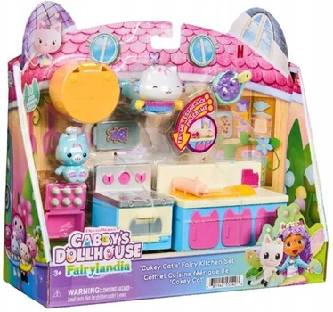 Ігровий набір Spin Gabby’s Dollhouse Fairylandia Кухня Cakey Cat 6077036 (681147133426)