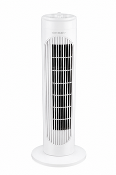 Вентилятор колонный Silver Crest Turmventilator, 75 Вт, 3 скорости, белый — не работает функция поворота