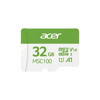 Карта памяти Acer 32GB microSD MSC100 /U1/ V10/A1 Read 100MB/s / Write 10MB/s (BL.9BWWA.335) Acer BL.9BWWA.335 1065563