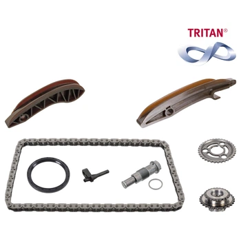 Комплект цепи ГРМ BMW 3 (E93 / F30) / X3 (F25) / X5 (F15) 06-18 (z=86) (N47 / B47) (с покрытием TRITAN®) Febi Bilstein 177770