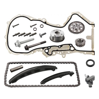 Комплект цепи ГРМ Skoda Octavia / Roomster / VW Golf V / Passat 03-15 (130 звеньев) Febi Bilstein 107994