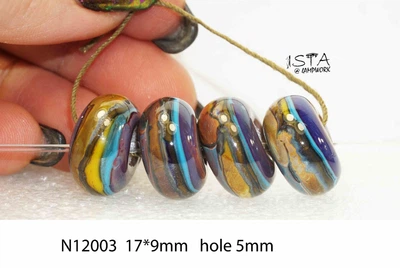 Набір скляних намистин № 12003 ISTA Lampwork