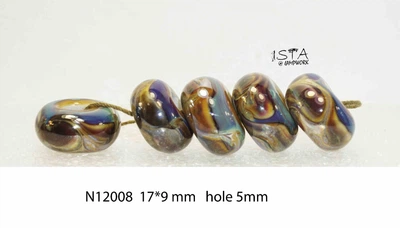 Набір скляних намистин № 12008 ISTA Lampwork