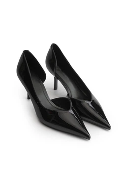 Туфлі на підборах жіночі Meideli 6268/Black/Polish/L7305-7/B 39 Чорний