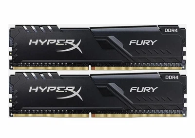 Оперативна пам'ять для ПК Kingston HyperX Fury DDR4 16GB (2x8GB) 3200MHz UDIMM PC4-3200 (HX432C16FB3K2/16)