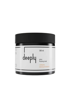 Глянцева маска для волосся deeply gloss finishing mask