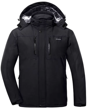 Зимняя мужская куртка Polar Edge M черная