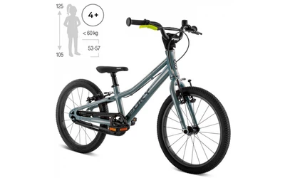 Дитячий Велосипед 2-х Колісний 18'' (від 4 до 8 років) PUKY S-PRO 18 Зріст 105 - 125 см Алюмінієвий Темно-Синій