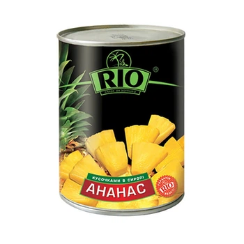 Ананас кусками RIO 580мл