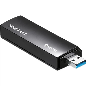 Бездротовий мережевий адаптер TP-LINK AX3000 WiFi 6 Gigabit USB для настільних комп'ютерів, версія XDN9000 без драйверів, дводіапазонний WiFi-приймач 5G, WiFi-передавач для комп'ютерів та ноутбуків
