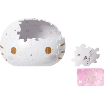 3D-фигурка Sanrio Hello Kitty в японском стиле, 3D-пазл, украшение для дома, подарок на день рождения, космонавт.