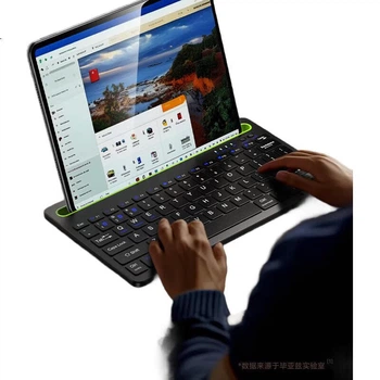 Клавіатура BIAZE PB554 бездротова Bluetooth для iPad, Huawei, Xiaomi та Lenovo, зелена