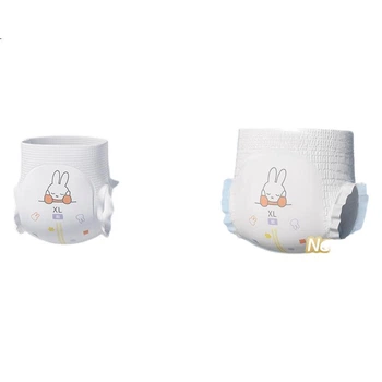 Подгузники-трусики Solove Miffy размер XXXXL, 54 шт, от 19 кг, дышащие