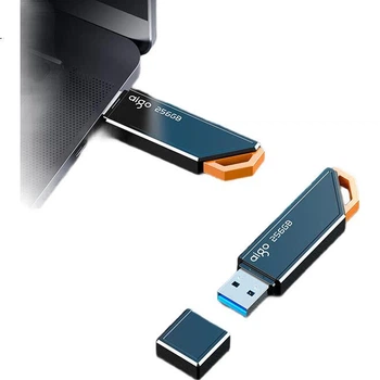 Флеш-накопичувач Aigo 256 ГБ USB 3.2 Gen 1, високошвидкісний 150 МБ/с U331, для навчання бізнесу, офісних торгів, використання в автомобілі, індикатор, велика ємність, портативний USB-накопичувач