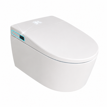 Унитаз-биде подвесной Asans 8619 Smart c пультом, LED-подсветкой и подогревом сиденья (1334944)