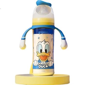 Пляшечка Pigeon Disney AA268 з PPSU з ручками та соскою L, 330 мл, від 6 місяців