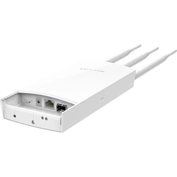 TP-LINK AC1900 Двухдиапазонная гигабитная беспроводная точка доступа для наружного использования TL-AP1901GP с гигабитным оптическим портом SFP, профессиональная пыле- и водонепроницаемая беспроводная точка доступа WiFi для наружного использования