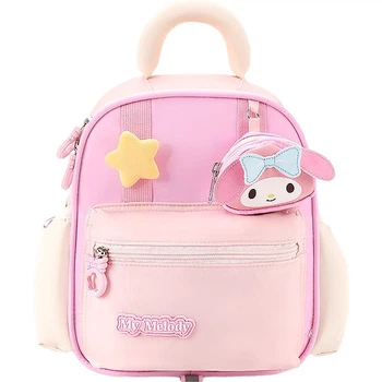 Рюкзак Hello Kitty для девочек 3-6 лет, дошкольный, подарочный, My Melody Pink