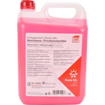 Антифриз готовий Febi Readymix G12 -35°C (червоний) (5л.)