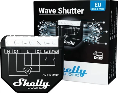 Inteligentny sterownik rolet Shelly Wave Shutter LR (3800238073145)