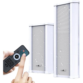 SAST 90W Уличная водонепроницаемая акустическая система с Bluetooth, настенный усилитель, подвесная акустическая система, система оповещения для школ, детских площадок, парков, конференций, магазинов и других мероприятий.