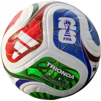 Мяч футбольный полупрофессиональный Adidas World Cup 26 Trionda Competition JD8031№4