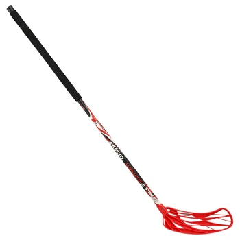 Клюшка для флорболу FLASH дитяча Stonley F-7626-R F1 вигин R (права) l‑85 см вага 225 г Червоний-чорний