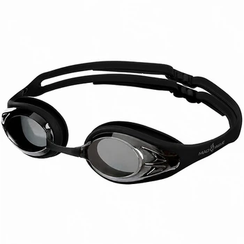 Очки для плавания взрослые зеркальные линзы MD COMPETITION MIRROR AUTOMATIC M043002 Черный