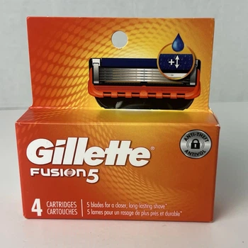 Сменные картриджи для бритья Gillette Fusion 5 с 5 лезвиями 4 шт