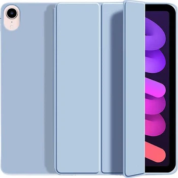 Чехол JPLAYER для Honor Pad 9 12.1 дюйма из экокожи с подставкой, бело-голубой