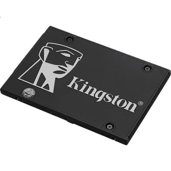 Твердотельный накопитель Kingston 512 ГБ SATA3 серии KC600, скорость чтения до 550 МБ/с.