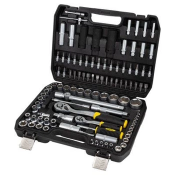 Набор инструментов Sigma насадок торцевых и с1/4" 1/2" 114шт CrV (6003781)