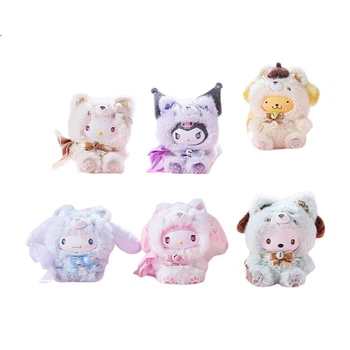 Виниловая плюшевая фигурка MINISO Sanrio Family Island Fox в закрытой коробке