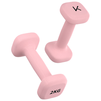 Гантели Keep 2 x 2 кг, розовые