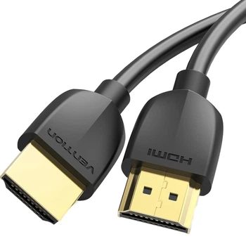 Кабель Vention HDMI M - M, 1 м, V2.0, 4K 60Гц PVC Black (6922794741560)