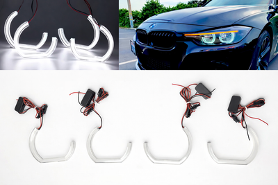 Ангельские глазки DTM M4 Style BMW F30 F31 F34 2012-2016 LED 6000K