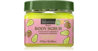 Скраб для тела сахарный IDC Institute Sugar Body Scrub Avocado and Jojoba 470 г